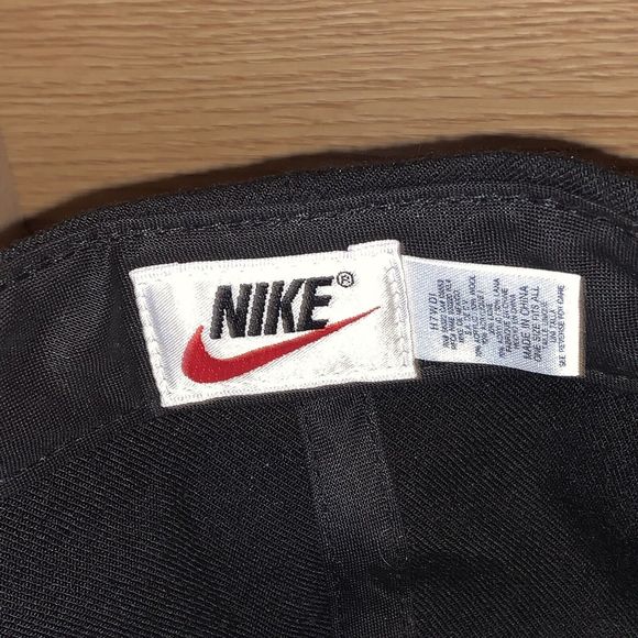 Vintage 90s Nike Chicago Bulls Strapback Hat Cap Embroidered Michael Jordan RARE - Picture 9 of 9